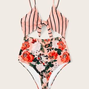 cutout one-piece bathingsuit